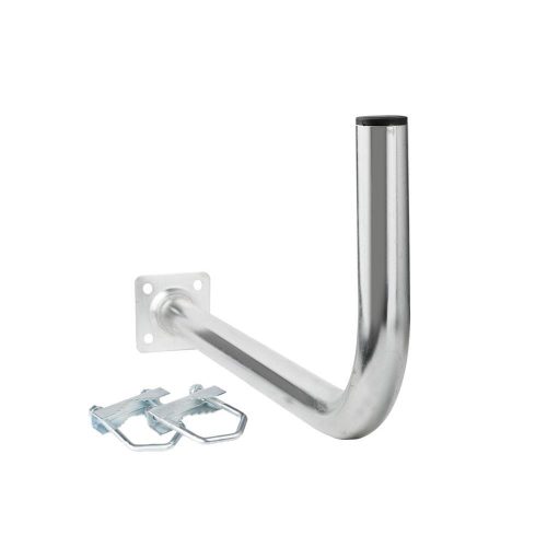 Extralink L600 | Balcony handle | 600mm, with u-bolts M8, steel, galvanized