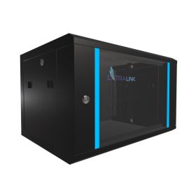   Extralink 6U 600x450 Black | Rackmount cabinet | wall mounted