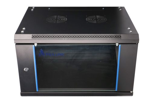 Extralink 6U 600x450 Black | Rackmount cabinet | wall mounted