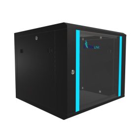   Extralink 9U 600x600 Black | Rackmount cabinet | wall mounted