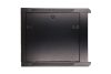 Extralink 9U 600x600 Black | Rackmount cabinet | wall mounted