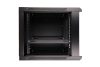 Extralink 9U 600x600 Black | Rackmount cabinet | wall mounted