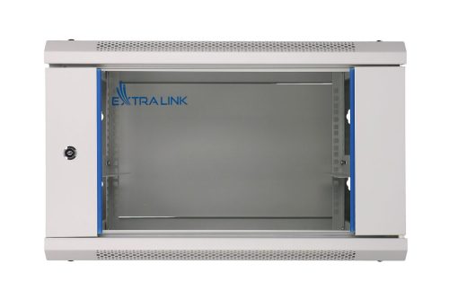 Extralink 6U 600x600 Gray | Rackmount cabinet | wall mounted
