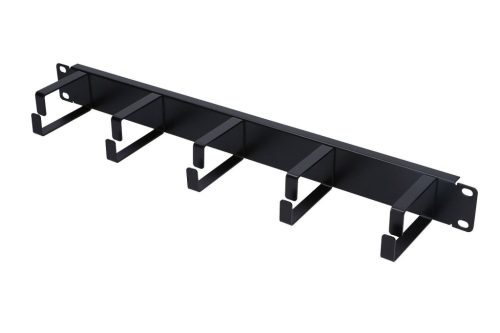 Extralink | Cable organizer | 1U, black