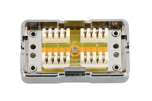 Extralink CAT6 STP | Connection box | silver