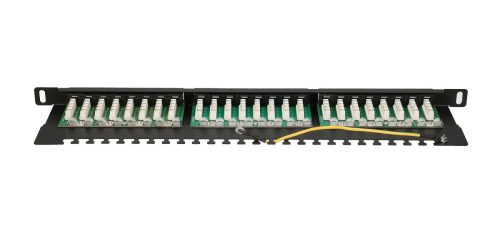 Extralink CAT6 UTP 0.5U | Patchpanel | 24 port