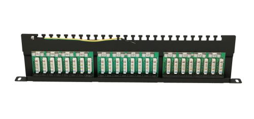 Extralink CAT6 UTP 0.5U | Patchpanel | 24 port