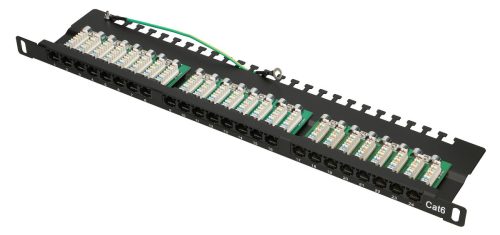 Extralink CAT6 UTP 0.5U | Patchpanel | 24 port