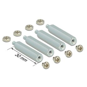 Delock Rögzítőkészlet Raspberry Pi-hez 30 mm (18215)