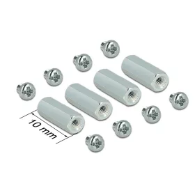   Delock Szerelőkészlet M2.5 távtartó hatszög belső/belső 10 mm-es Raspberry Pi-hez (18218)