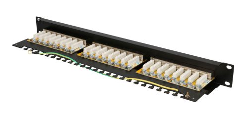Extralink CAT5E STP V2 | Patchpanel | 24 port