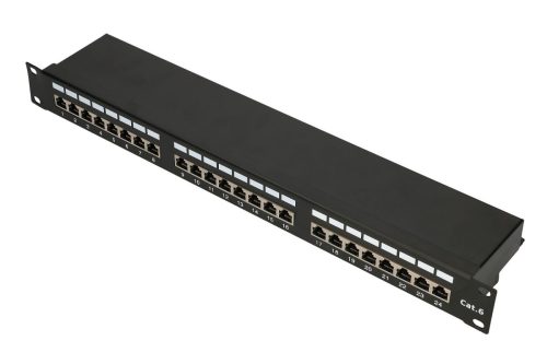 Extralink CAT6 STP V2 | Patchpanel | 24 port