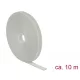 Delock Hurkolható rögzítők, 10 m x 13 mm (H x Sz) tekercs, szürke