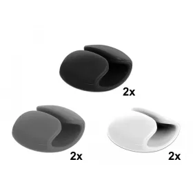 Delock Kábeltartó (csipeszek) 6 darabos szettben (18302)