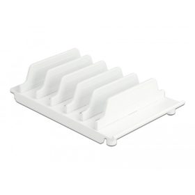   Delock Eszköztartó 6 tablet vagy okostelefon számára, fehér (18365)