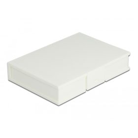 Delock 3.5  HDD fehér védő doboz