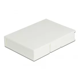 Delock 3.5  HDD fehér védő doboz