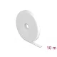 Delock Velcro fehér ragasztó szalag guriga Hx 10 m x Sz 13 mm (18378)