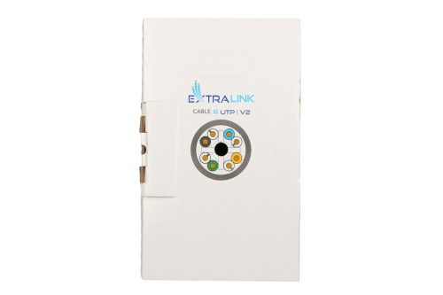 Extralink CAT6 UTP (U/UTP) V2 Indoor | Twisted pair | 305M