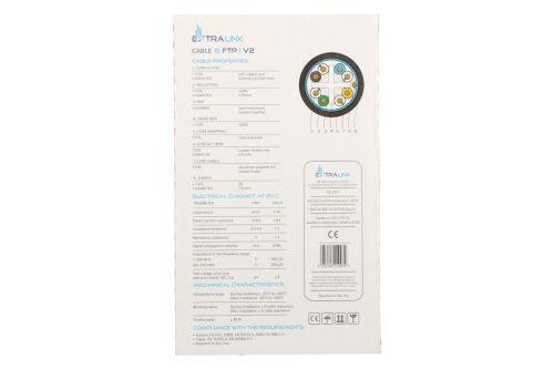 Extralink CAT6 FTP (F/UTP) V2 Outdoor | Twisted pair | 305M