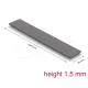 Delock Hővezető párna 120 x 20 x 1,5 mm M.2 modulokhoz 3,2 W/mK   alacsony olaj szivárgás