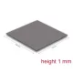 Delock Hővezető párna 100 x 100 x 1 mm M.2 modulokhoz 3,2 W/mK   alacsony olaj szivárgás