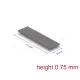 Delock Hővezető párna 70 x 20 x 0,75 mm M.2 modulokhoz 3,0 W/mK