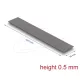 Delock Hővezető párna 120 x 20 x 0,5 mm M.2 modulokhoz 3,0 W/mK