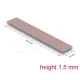 Delock Hővezető párna 120 x 20 x 1,5 mm M.2 modulokhoz 3,0 W/mK   nem szilikon anyagú
