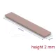 Delock Hővezető párna 120 x 20 x 2 mm M.2 modulokhoz 3,0 W/mK   nem szilikon anyagú