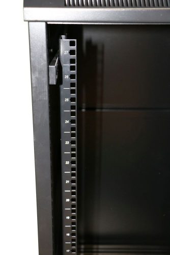Extralink 27U 600x1000 Black | Rackmount cabinet | standing