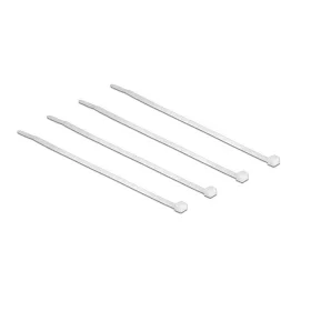 Delock áttetsző kábelkötözők L 100 x W 2.5 mm 100 db
