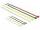 Delock színes kábelkötözők, 100 x 2.5 mm + 200 x 3.6 mm 200 darab (18628)