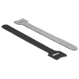   Delock Hurkolható rögzítok, 150 mm x 12 mm (H x Sz), 10 darab, fekete