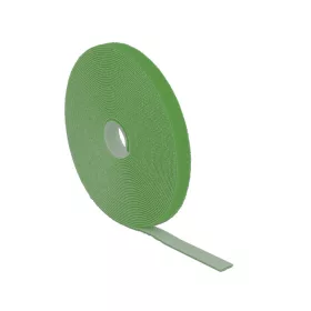   Delock Hurkolható rögzítok, 10 m x 13 mm (H x Sz) tekercs, zöld