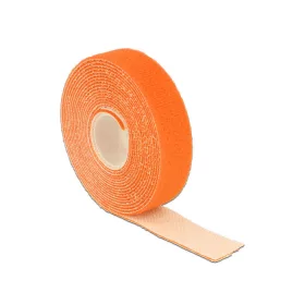   Delock Hurkolható rögzítok, 3 m x 20 mm (H x Sz) tekercs, narancssárga