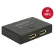 Delock Displayport 2 1 kapcsoló kétirányú 4K 60 Hz (18750)