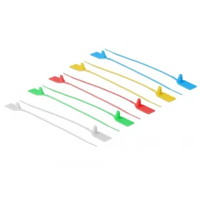   Delock Kábelkötegelok címkével hossz 250 x szélesség 2,7 mm 10 darabos csomagban választható színekb (18827)