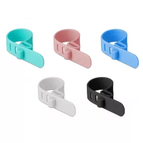   Delock Szilikon kábelkötegelo újrahasznosítható 10 darabos csomagban választható színekben