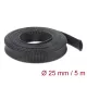 Delock Fonott kábelharisnya nyújtható 5 m x 25 mm fekete (18851)