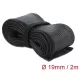 Delock Fonott kábelharisnya tépozárral 2 m x 19 mm fekete