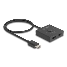 Delock HDMI kapcsoló 2 az 1-ben Kétirányú 8K (18901)