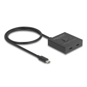 Delock USB 10 Gbps USB Type-C kapcsoló fekete (18911)