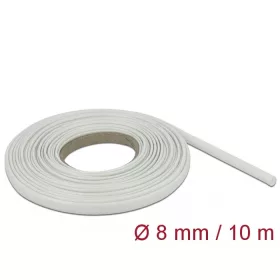 Delock Üvegszálas borítás 10 m x 8 mm fehér