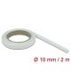 Delock Üvegszálas borítás 2 m x 10 mm fehér