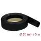 Delock Fekete zsugorcső 5 m x 20 mm