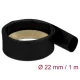 Delock Fekete zsugorcső 1 m x 22 mm (18979)