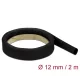 Delock Fekete zsugorcső 2 m x 12 mm (18982)
