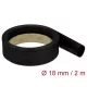 Delock Fekete zsugorcső 2 m x 18 mm