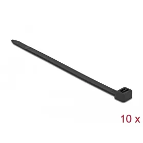   Delock Kábelkötegelő 500 x 8,8 mm (H x Sz), 10 darab fekete